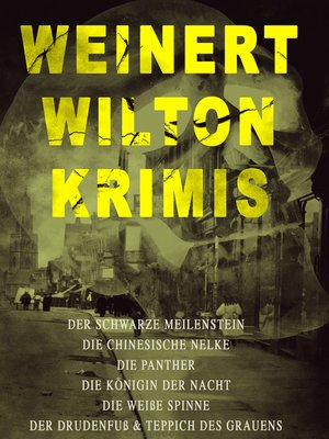 cover image of Weinert-Wilton-Krimis